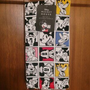 NWT- Mickey Mouse and Friends Kitchen Towels